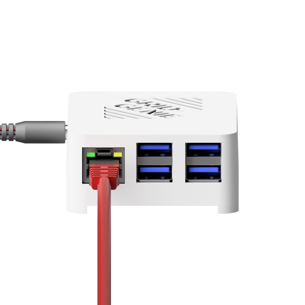 Netwerkaansluiting van de box